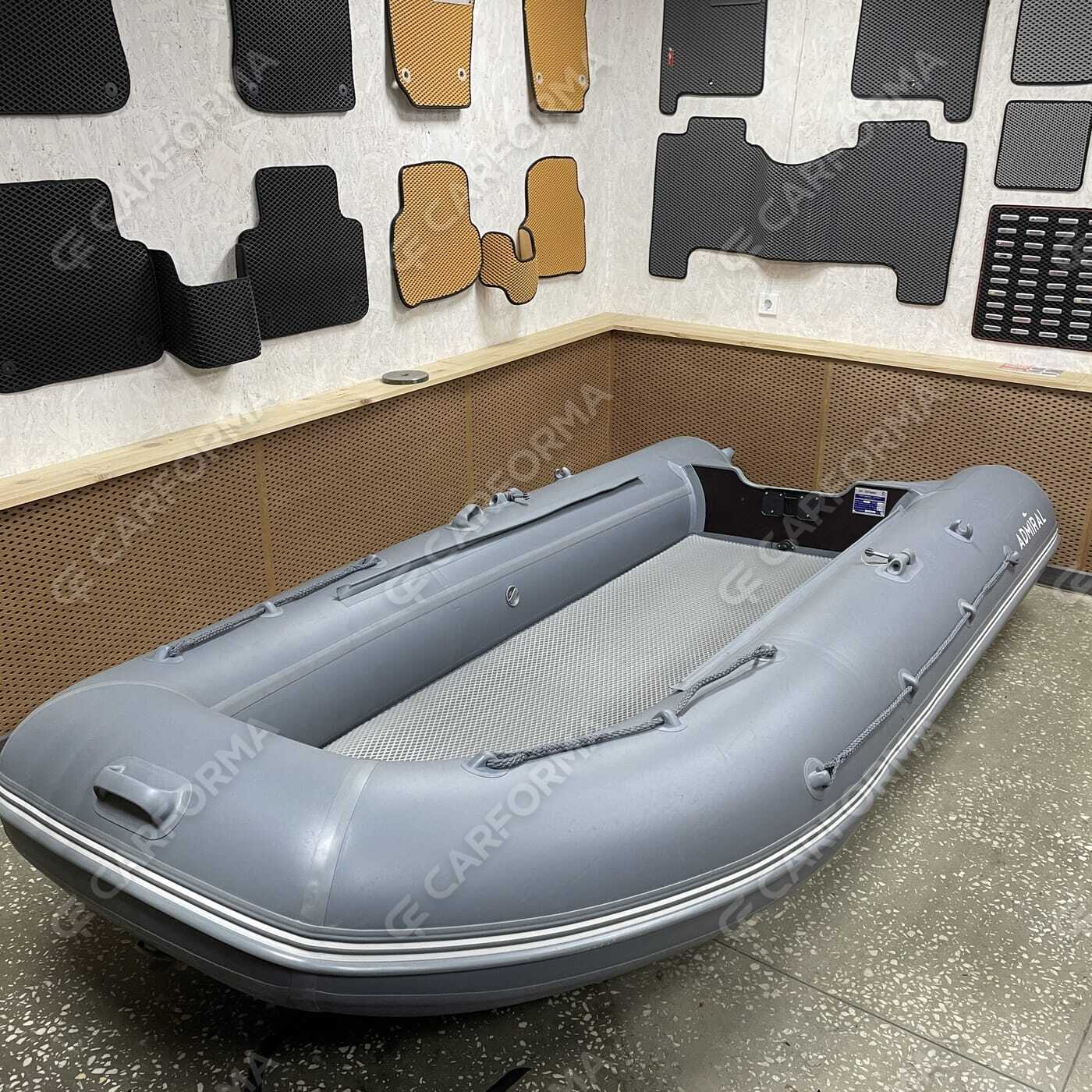 Ворсовые коврики на Лодки Admiral 350 НДНД  в Хабаровске