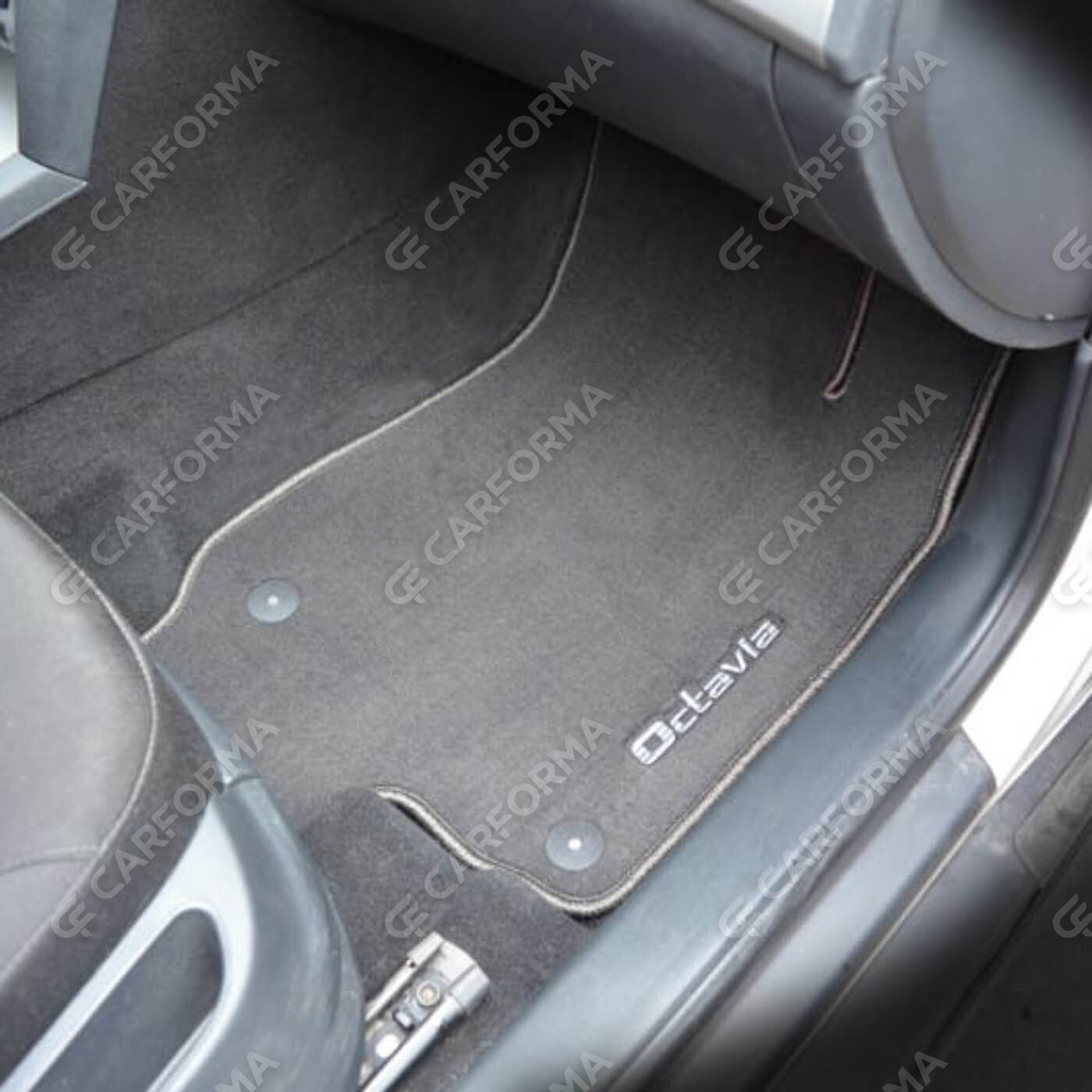 Ворсовые коврики на Skoda Octavia A5 и FL 2004&nbsp;-&nbsp;2013 в Хабаровске