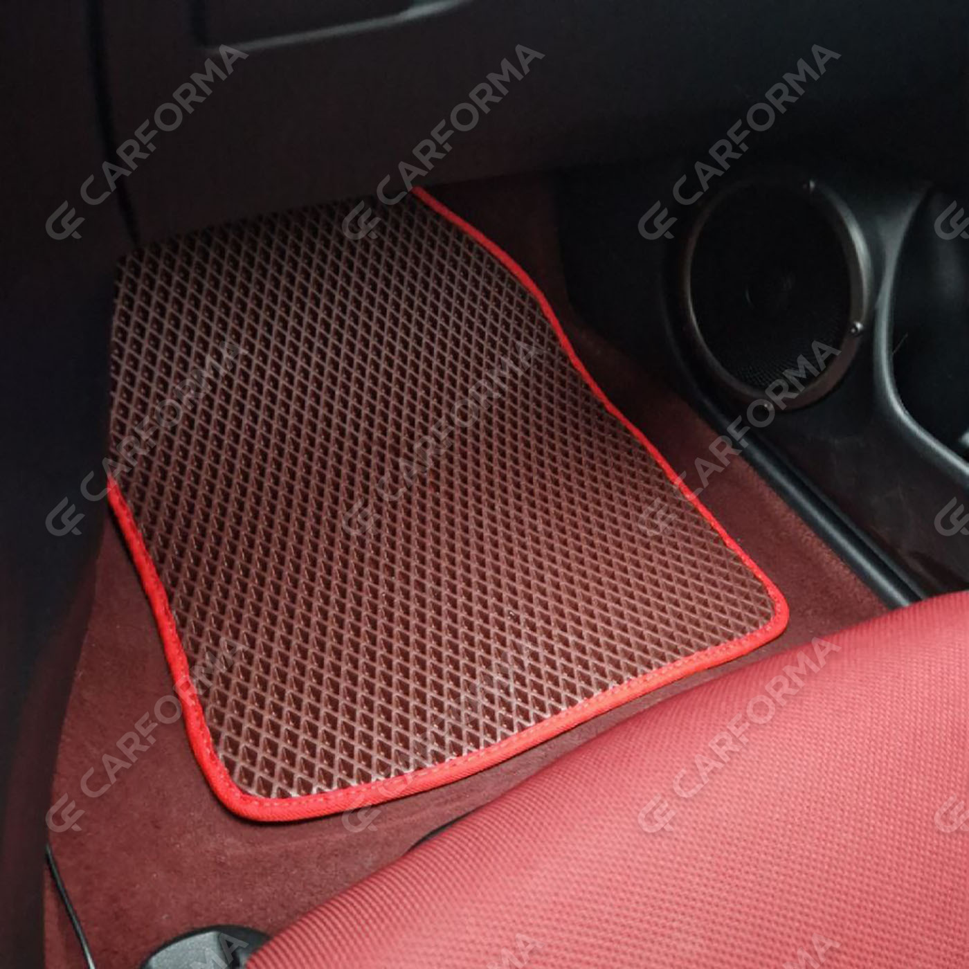 Ворсовые коврики на Honda Civic VIII 3d 2006&nbsp;-&nbsp;2011 в Хабаровске