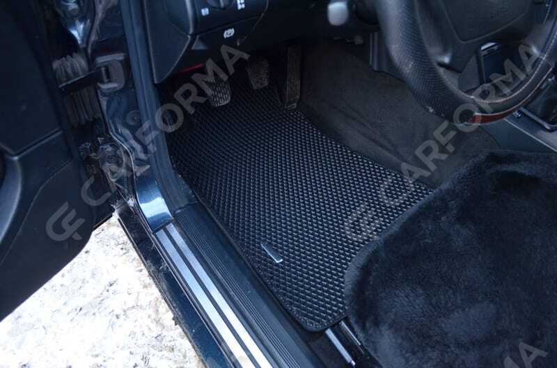 Ворсовые коврики на Mercedes C (W202) 1993&nbsp;-&nbsp;2000 в Хабаровске