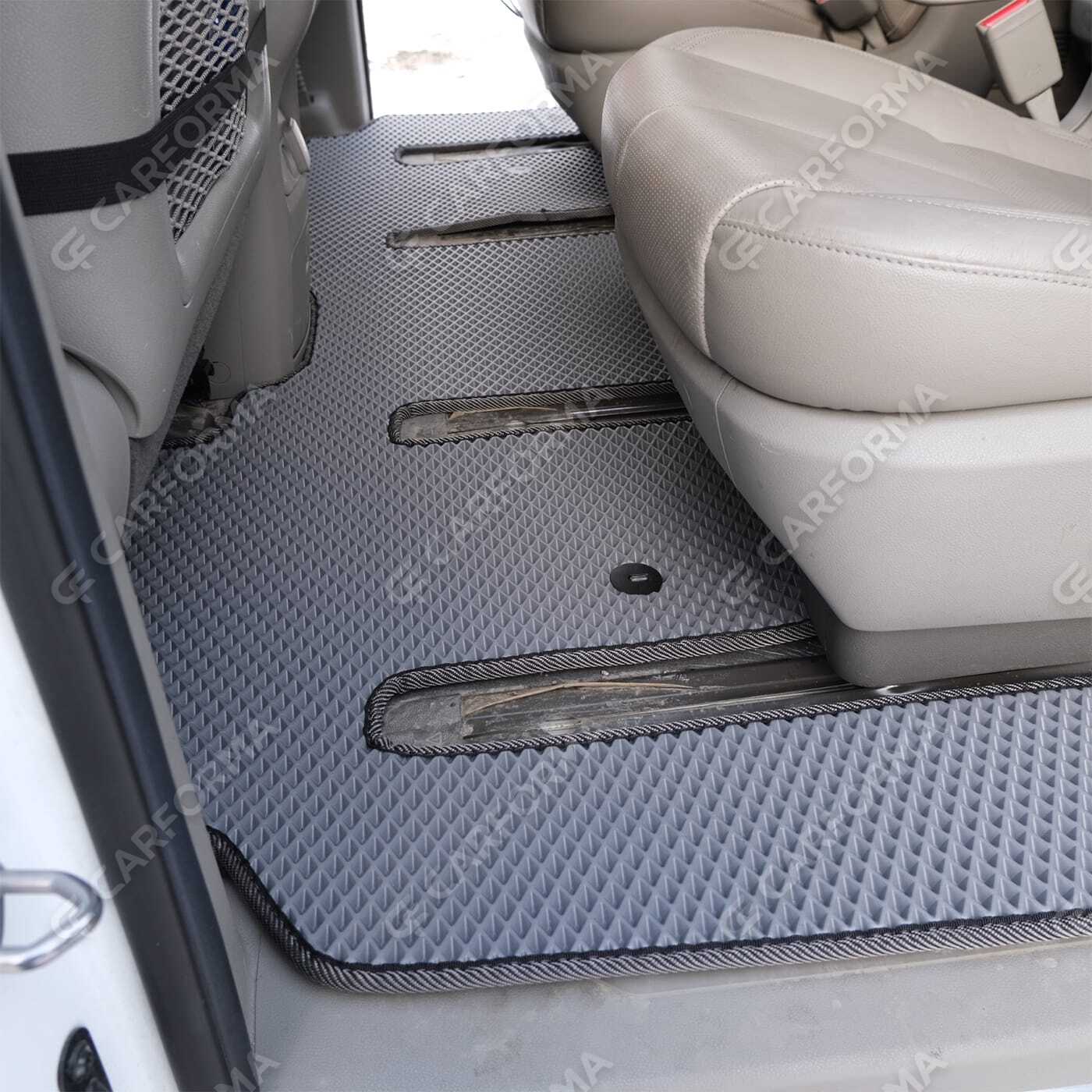 EVA коврики на KIA Carnival III 9 мест и 11 мест 2014&nbsp;-&nbsp;2021 в Хабаровске