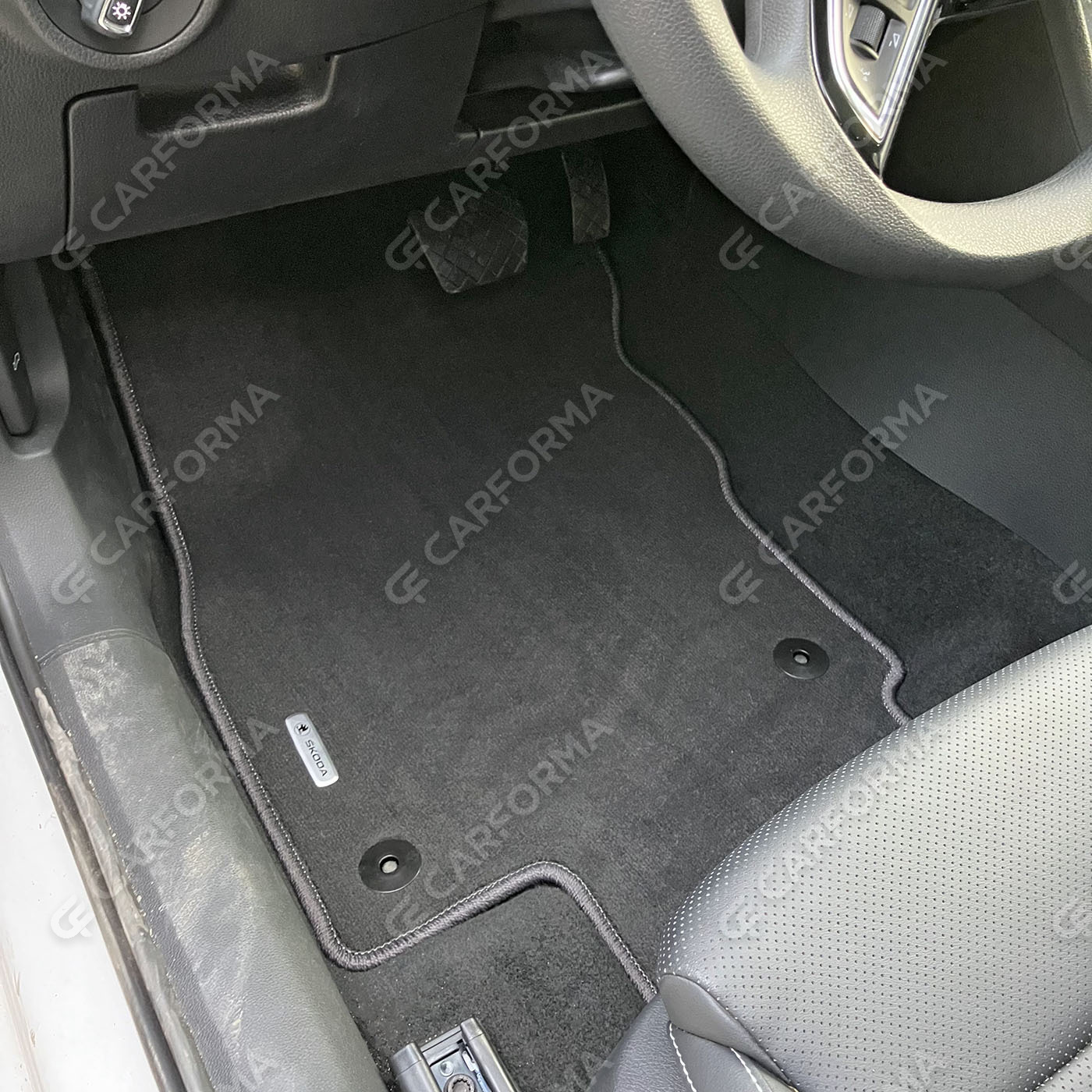 Ворсовые коврики на Skoda Superb III 2015&nbsp;-&nbsp;2026 в Хабаровске