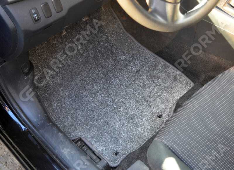 Ворсовые коврики на Mitsubishi Lancer X 2007&nbsp;-&nbsp;2017 в Хабаровске