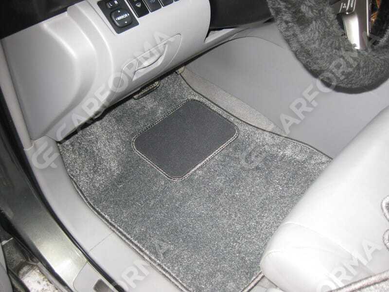 Ворсовые коврики на Toyota Highlander II 2007&nbsp;-&nbsp;2013 в Хабаровске