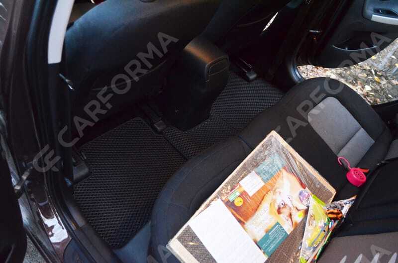 Ворсовые коврики на KIA Ceed II 2012&nbsp;-&nbsp;2018 в Хабаровске