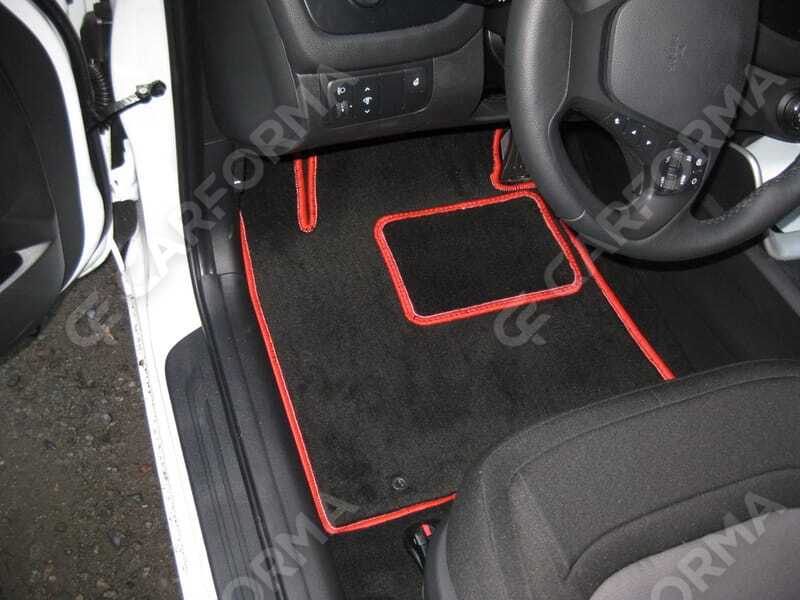 Ворсовые коврики на KIA Ceed II 2012&nbsp;-&nbsp;2018 в Хабаровске