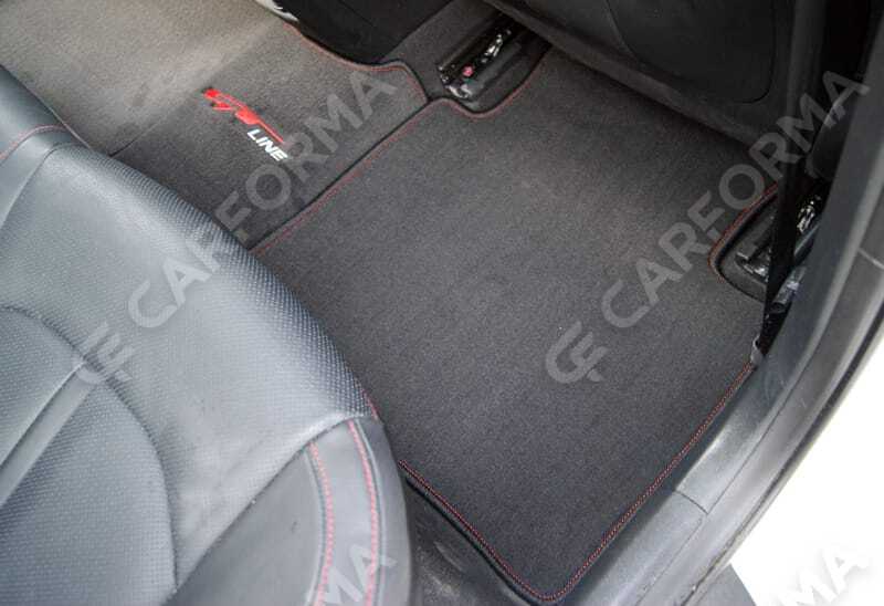 Ворсовые коврики на KIA Optima II 2016&nbsp;-&nbsp;2020 в Хабаровске