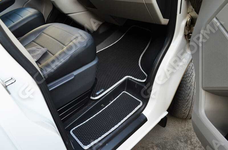 Ворсовые коврики на Volkswagen Transporter (T6) 2015&nbsp;-&nbsp;2019 в Хабаровске