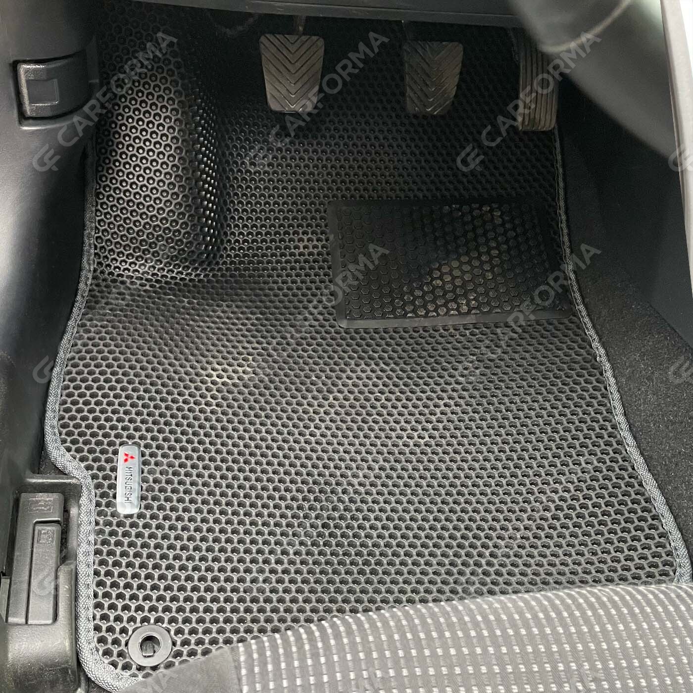 Ворсовые коврики на Mitsubishi Lancer X 2007&nbsp;-&nbsp;2017 в Хабаровске