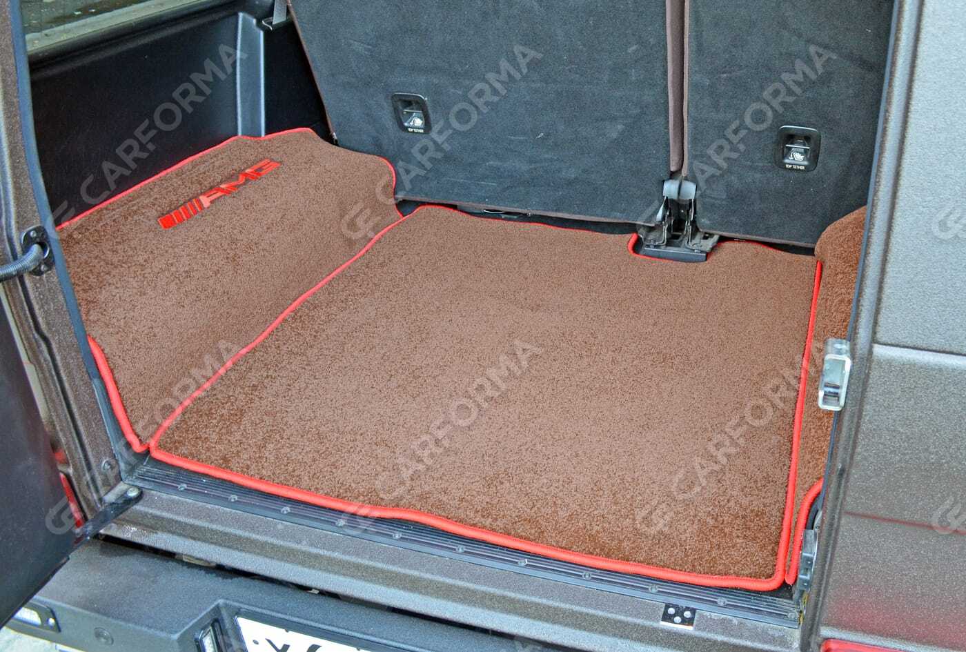 Ворсовые коврики на Mercedes G (W463) рестайлинг 2001&nbsp;-&nbsp;2018 в Хабаровске