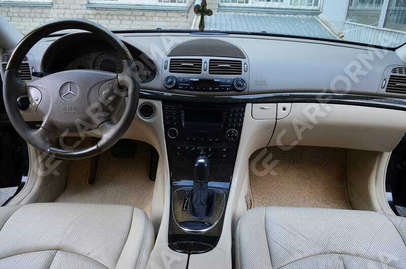 Ворсовые коврики на Mercedes E (W211) 2002&nbsp;-&nbsp;2009 в Хабаровске