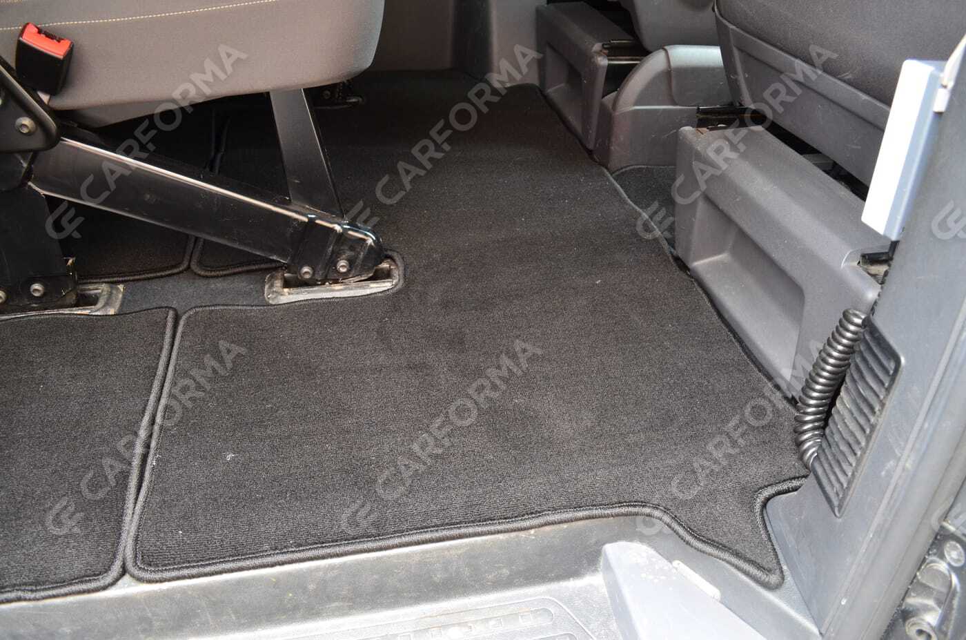 Ворсовые коврики на Volkswagen Caravelle (T5) 2003&nbsp;-&nbsp;2015 в Хабаровске