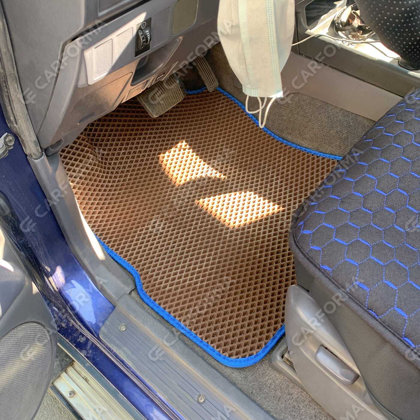 Ворсовые коврики на Toyota Land Cruiser Prado 95 1996&nbsp;-&nbsp;2002 в Хабаровске