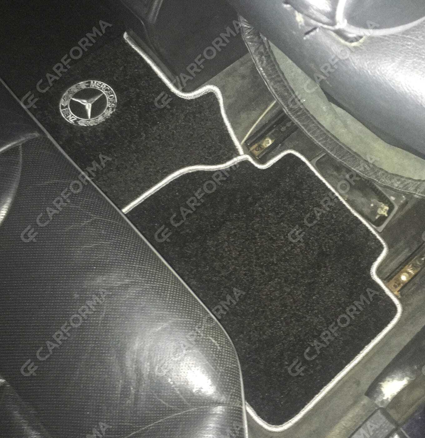 Ворсовые коврики на Mercedes E (W210) 1995&nbsp;-&nbsp;2002 в Хабаровске