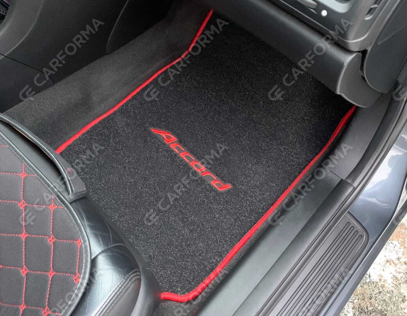 Ворсовые коврики на Honda Accord 7 2002&nbsp;-&nbsp;2008 в Хабаровске