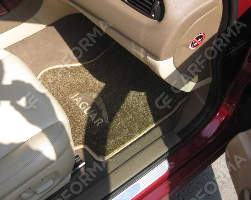 Ворсовые коврики на Jaguar S-Type 1998&nbsp;-&nbsp;2008 в Хабаровске