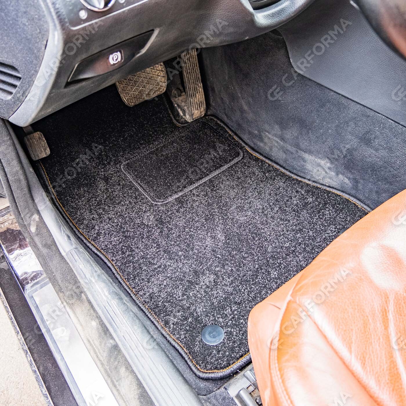 Ворсовые коврики на Mercedes E (W211) 2002&nbsp;-&nbsp;2009 в Хабаровске