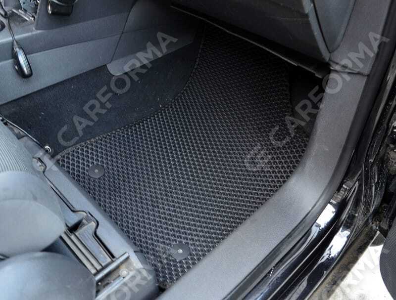 Ворсовые коврики на Volkswagen Touran 1 2003&nbsp;-&nbsp;2016 в Хабаровске