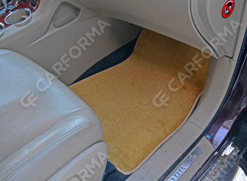 Ворсовые коврики на Toyota Highlander II 2007&nbsp;-&nbsp;2013 в Хабаровске