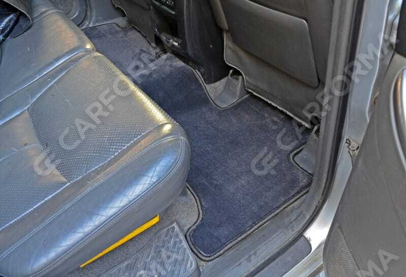 Ворсовые коврики на Toyota Land Cruiser Prado 120 2002&nbsp;-&nbsp;2009 в Хабаровске