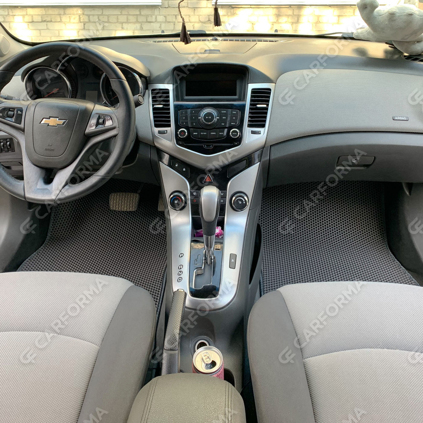 Ворсовые коврики на Chevrolet Cruze I 2008&nbsp;-&nbsp;2015 в Хабаровске