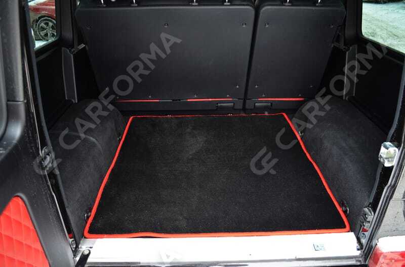 Ворсовые коврики на Mercedes G (W463) рестайлинг 2001&nbsp;-&nbsp;2018 в Хабаровске