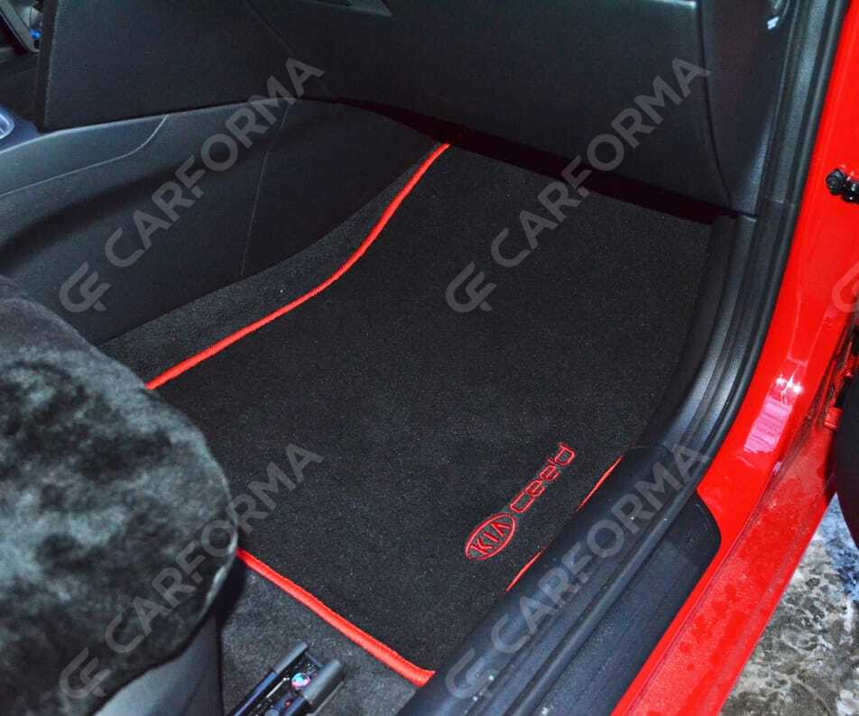 Ворсовые коврики на KIA Ceed III 2018&nbsp;-&nbsp;2026 в Хабаровске