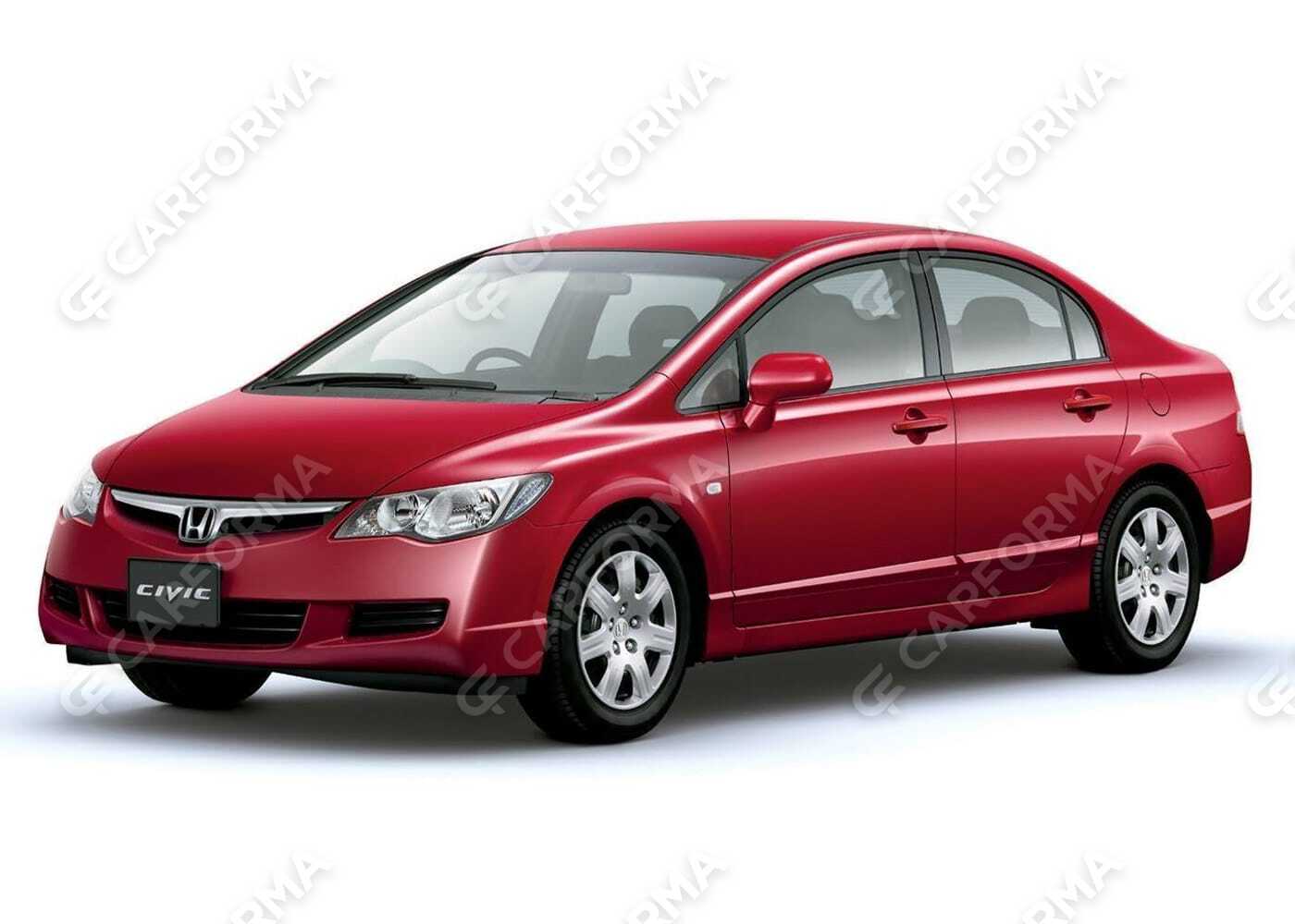 Ворсовые коврики на Honda Civic VIII 4d 2006&nbsp;-&nbsp;2011