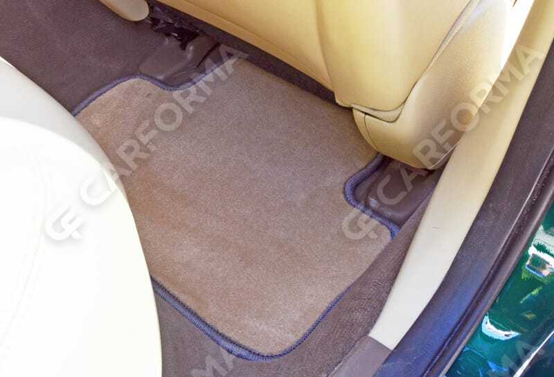 Ворсовые коврики на Jaguar S-Type 1998&nbsp;-&nbsp;2008 в Хабаровске