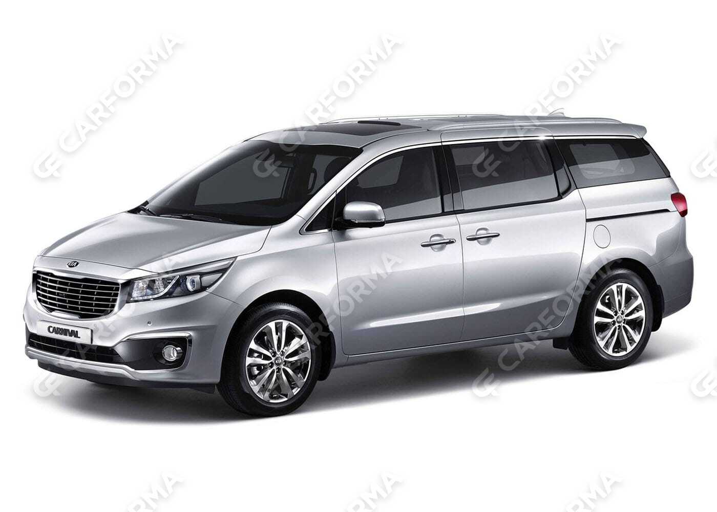 Коврики на KIA Carnival III 9 мест и 11 мест 2014&nbsp;-&nbsp;2021