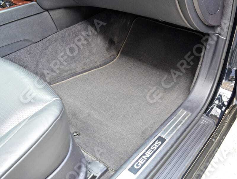Ворсовые коврики на Hyundai Genesis I 2008&nbsp;-&nbsp;2014 в Хабаровске
