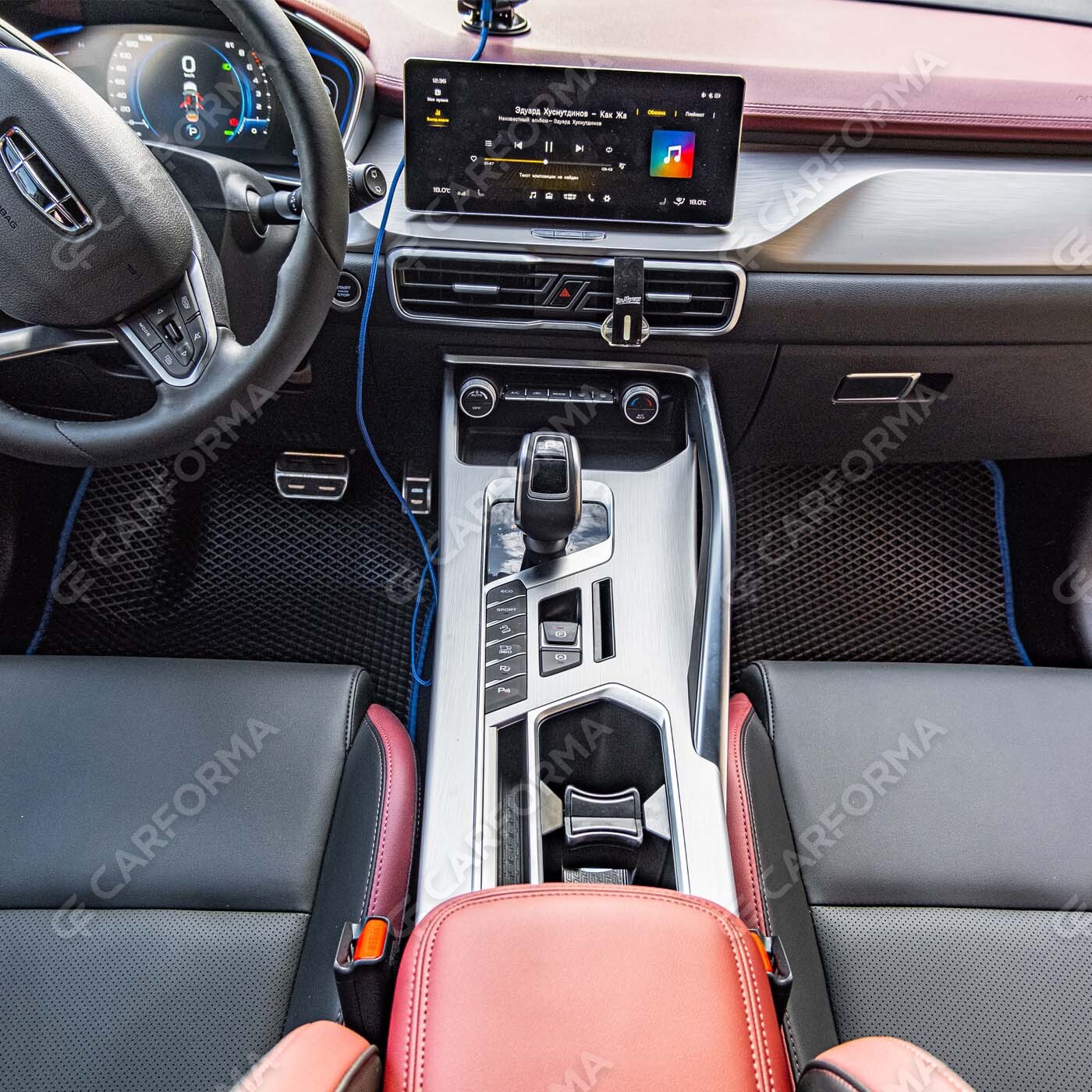 EVA коврики на Geely Coolray 2018&nbsp;-&nbsp;2026 в Хабаровске