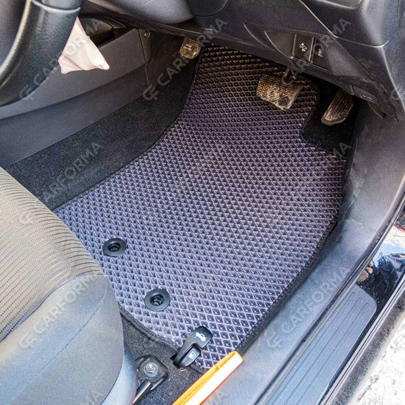 Ворсовые коврики на Toyota Allion II 2007&nbsp;-&nbsp;2021 в Хабаровске