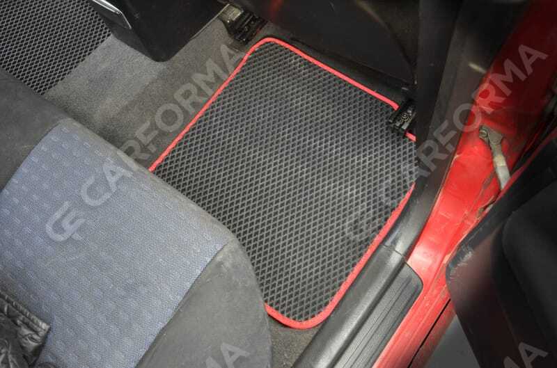 Ворсовые коврики на Mitsubishi Lancer IX 2000&nbsp;-&nbsp;2010 в Хабаровске