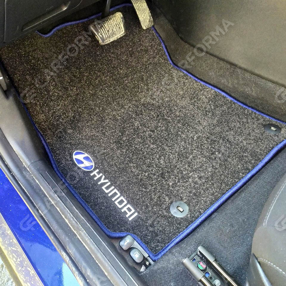 Ворсовые коврики на Hyundai Elantra 7 (CN7) 2020&nbsp;-&nbsp;2026 в Хабаровске