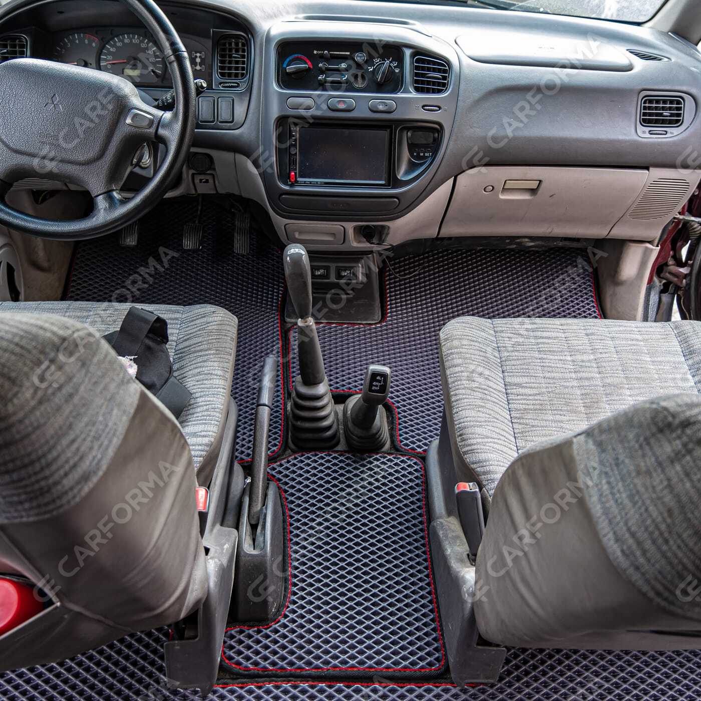 Ворсовые коврики на Mitsubishi Space Gear 1994&nbsp;-&nbsp;2007 в Хабаровске