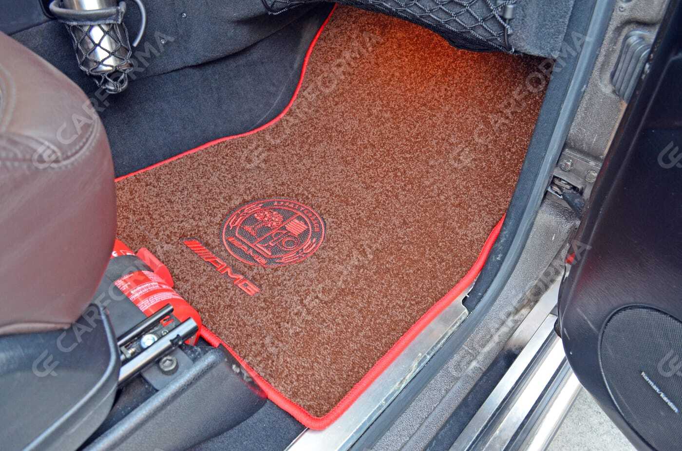 Ворсовые коврики на Mercedes G (W463) рестайлинг 2001&nbsp;-&nbsp;2018 в Хабаровске