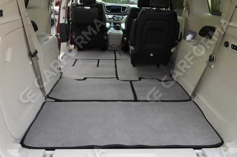 Ворсовые коврики на Chrysler Pacifica II 2016&nbsp;-&nbsp;2026 в Хабаровске