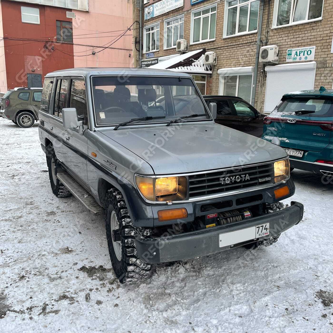 Ворсовые коврики на Toyota Land Cruiser Prado 70 1984&nbsp;-&nbsp;2026 в Хабаровске