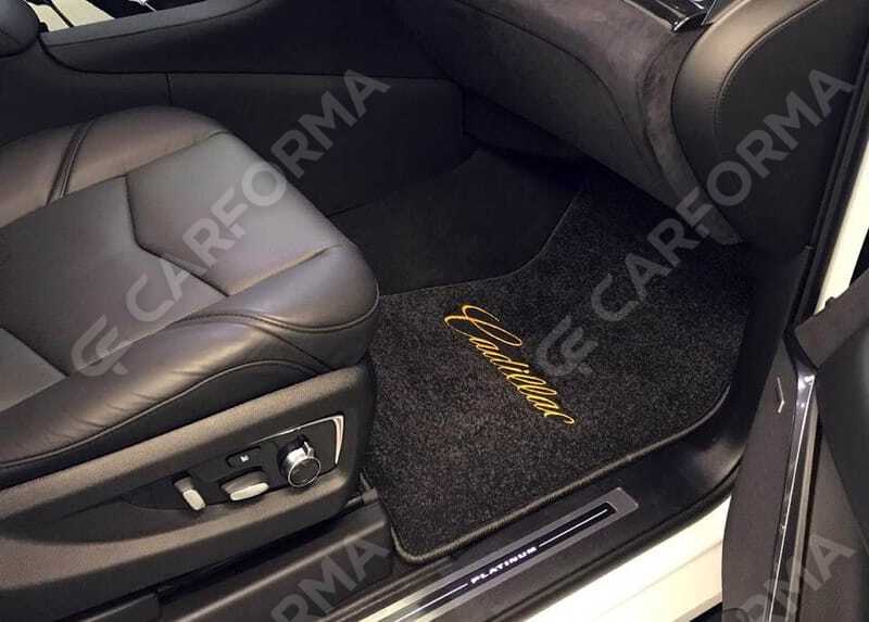 Ворсовые коврики на Cadillac Escalade IV 2015&nbsp;-&nbsp;2021 в Хабаровске