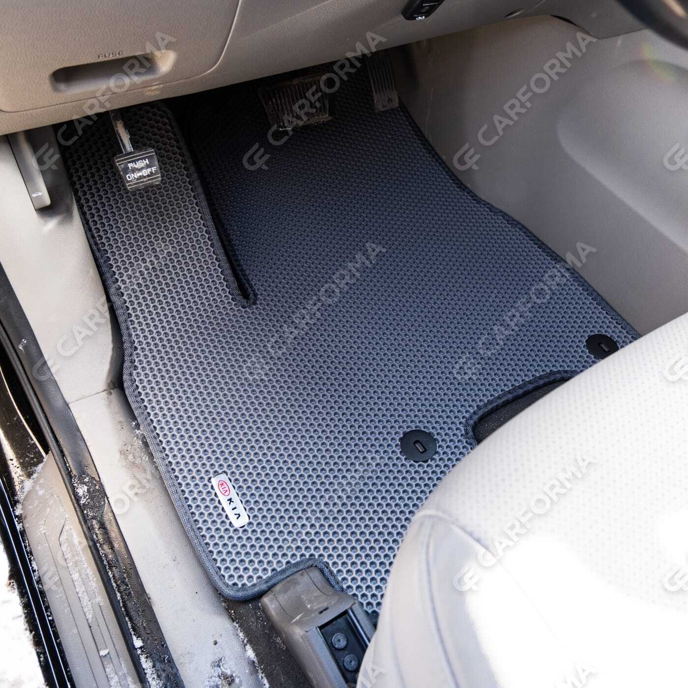 EVA коврики на KIA Carnival III 9 мест и 11 мест 2014&nbsp;-&nbsp;2021 в Хабаровске