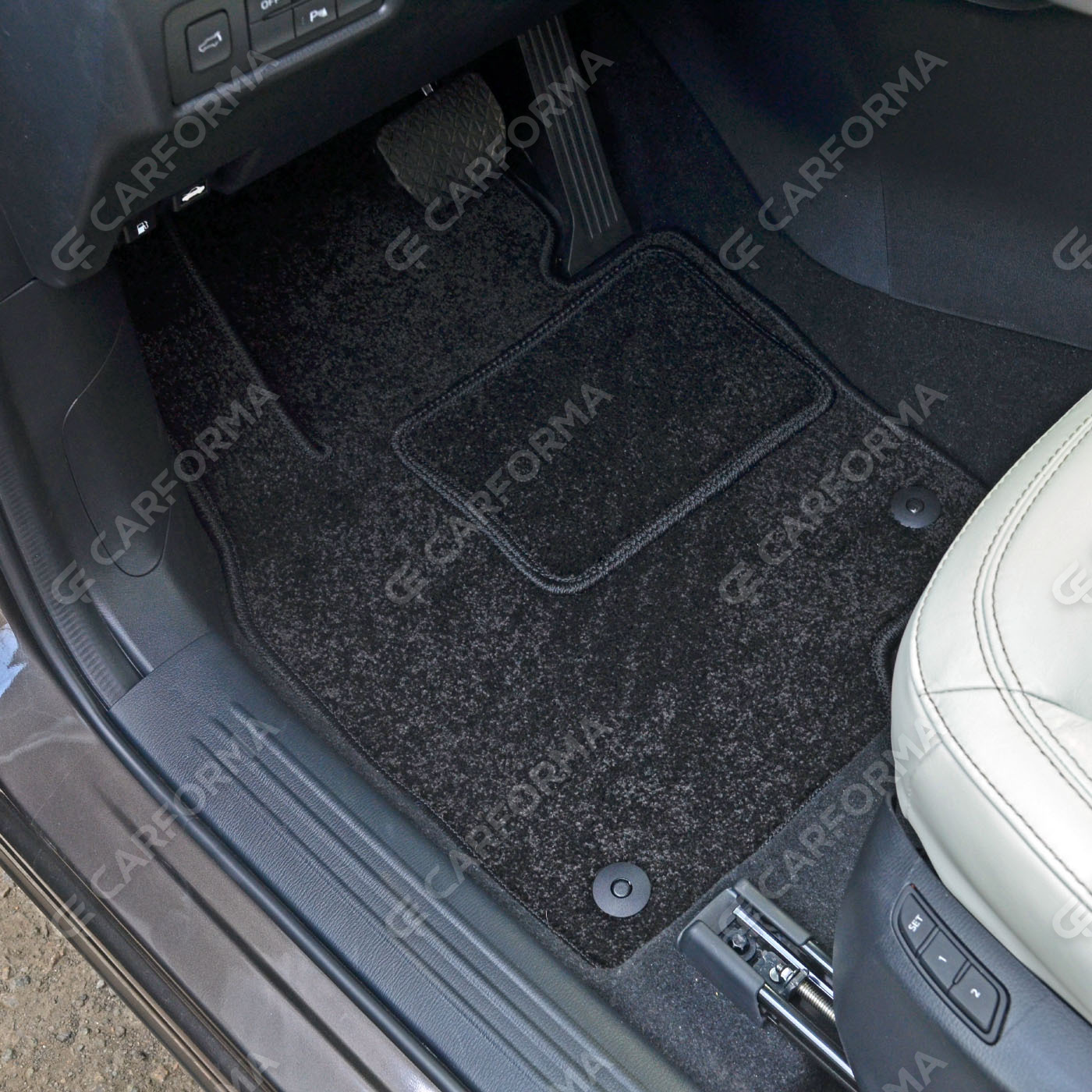 Ворсовые коврики на Mazda CX5 II 2016&nbsp;-&nbsp;2026 в Хабаровске