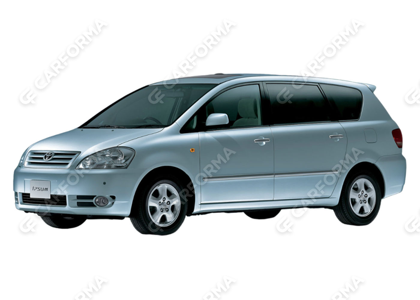 Ворсовые коврики на Toyota Ipsum II 2001&nbsp;-&nbsp;2009 в Хабаровске
