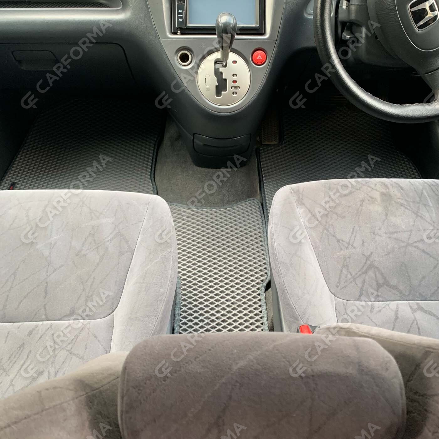 Ворсовые коврики на Honda Civic VII 5d 2000&nbsp;-&nbsp;2005 в Хабаровске