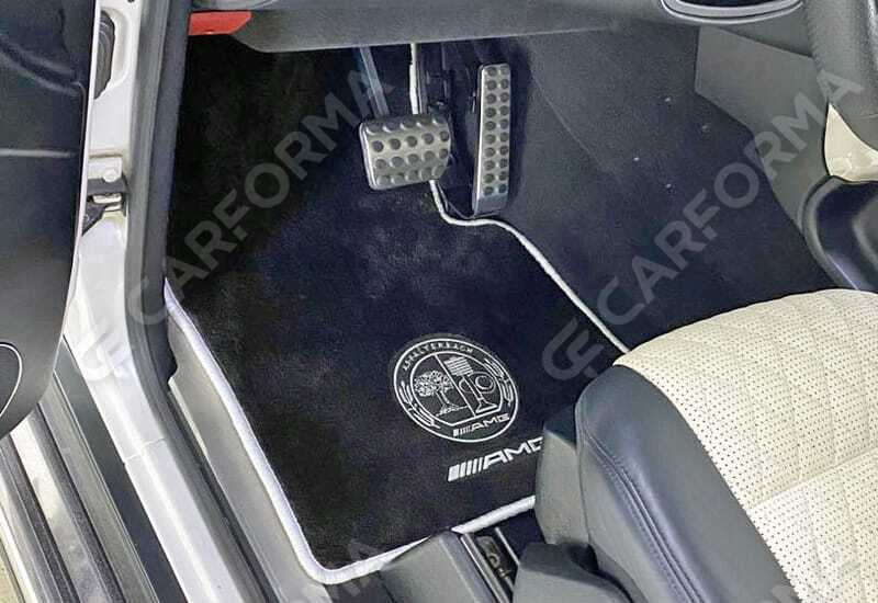 Ворсовые коврики на Mercedes G (W463) рестайлинг 2001&nbsp;-&nbsp;2018 в Хабаровске