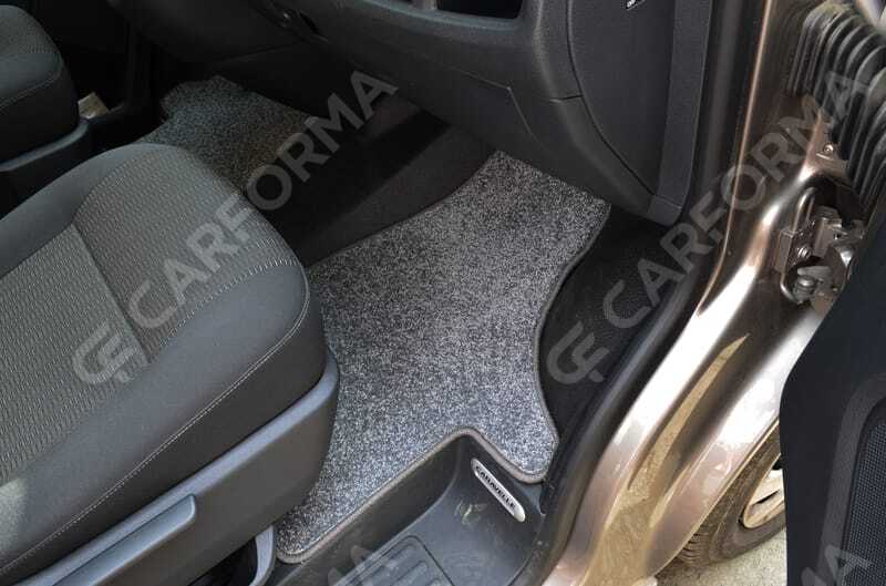 Ворсовые коврики на Volkswagen Caravelle (T5) 2003&nbsp;-&nbsp;2015 в Хабаровске