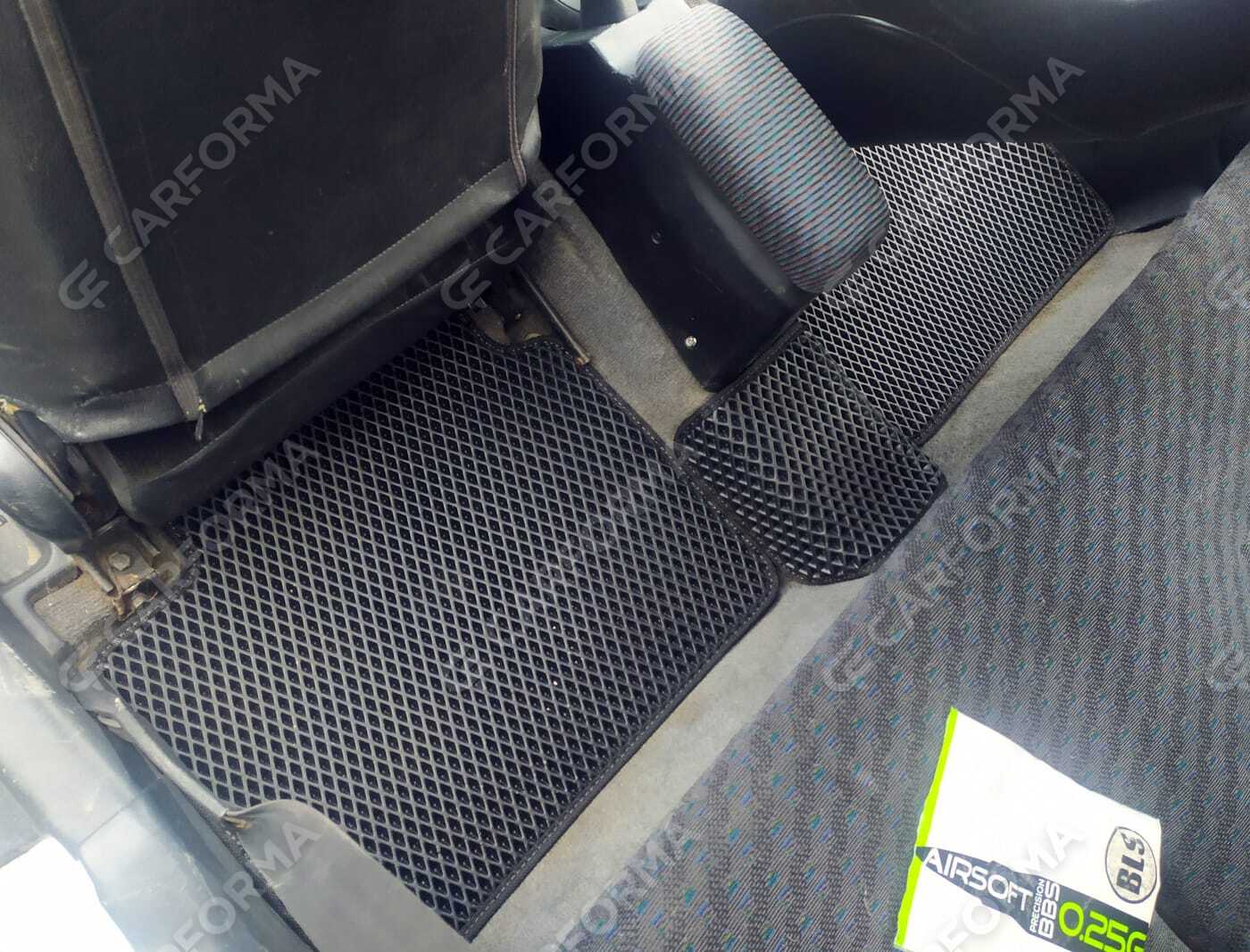 Ворсовые коврики на Honda Civic VI 3d 1995&nbsp;-&nbsp;2001 в Хабаровске