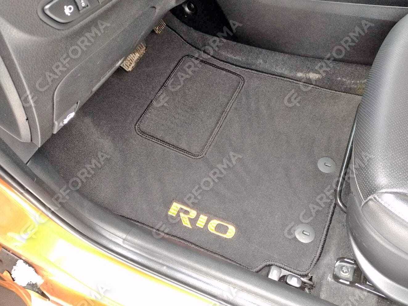 Ворсовые коврики на Solaris KRX 2024&nbsp;-&nbsp;2026 в Хабаровске