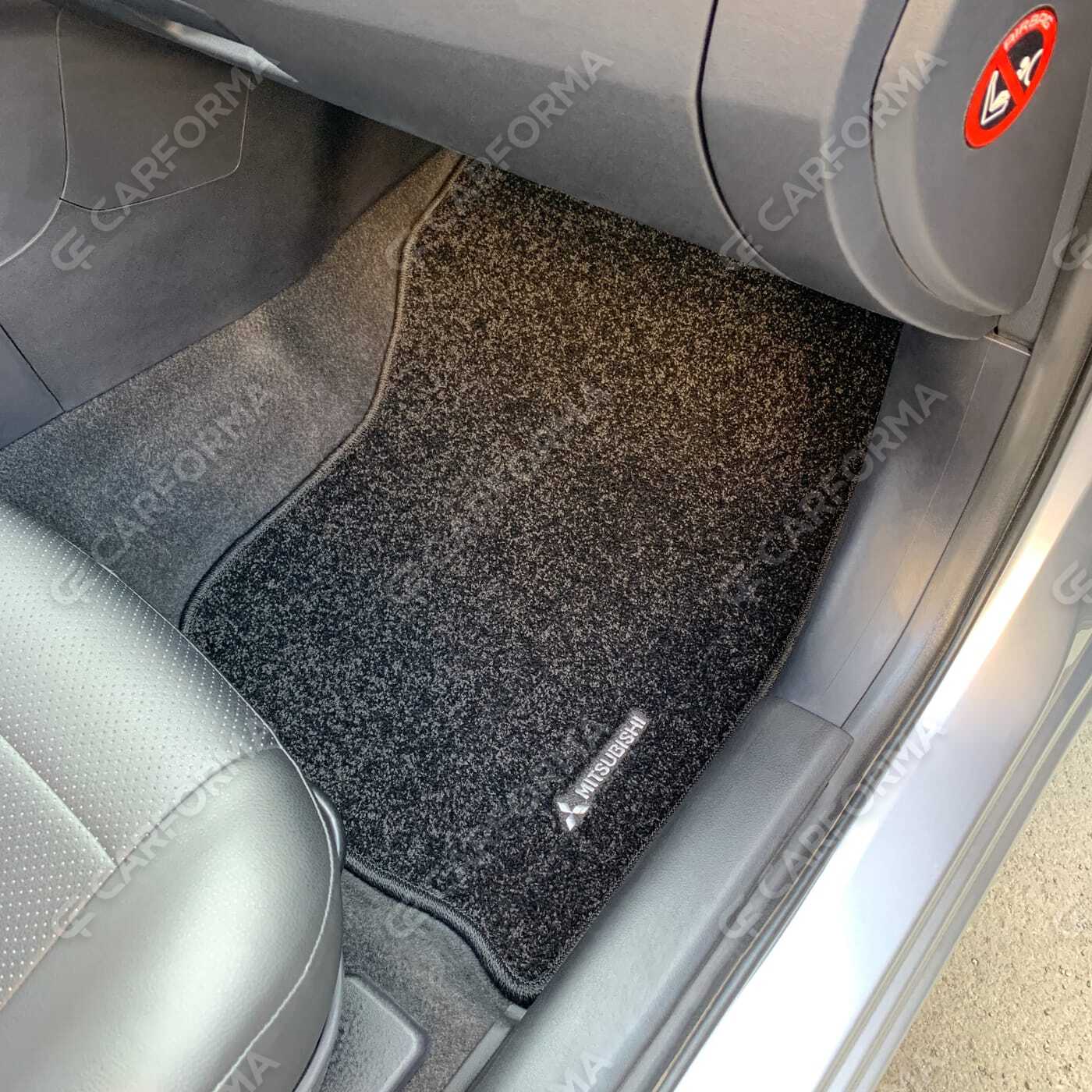 Ворсовые коврики на Mitsubishi Lancer X 2007&nbsp;-&nbsp;2017 в Хабаровске