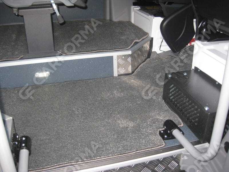 Ворсовые коврики на Mercedes Sprinter (W901-W905) 1995&nbsp;-&nbsp;2006 в Хабаровске